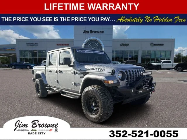 Used 2020 Silver Jeep Altitude image 1