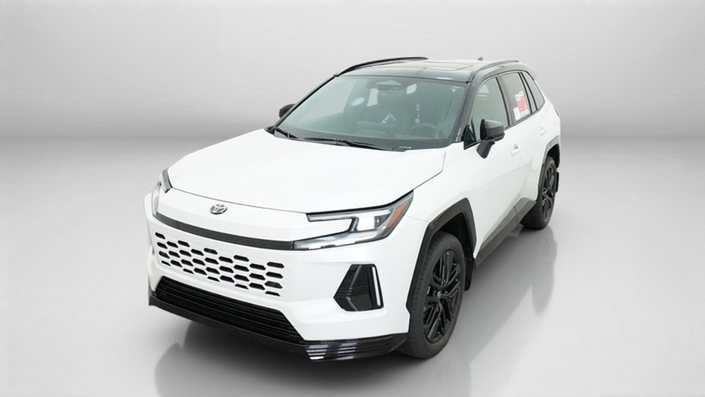 New 2026 Wind Chill Pearl with Midnight Black Metallic roof Toyota XSE image 12