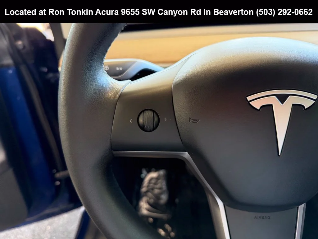 Used 2020 Deep Blue Metallic Tesla Long Range image 17