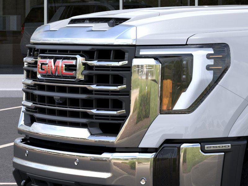 New 2026 Glacier White Tricoat GMC SLT image 13