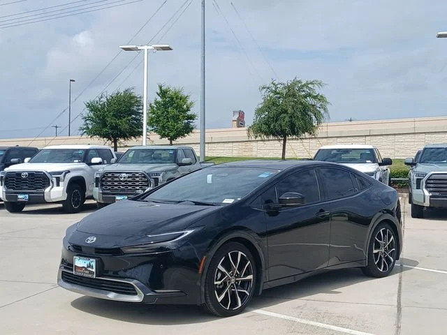 New 2025 Midnight Black Metallic Toyota XSE image 8