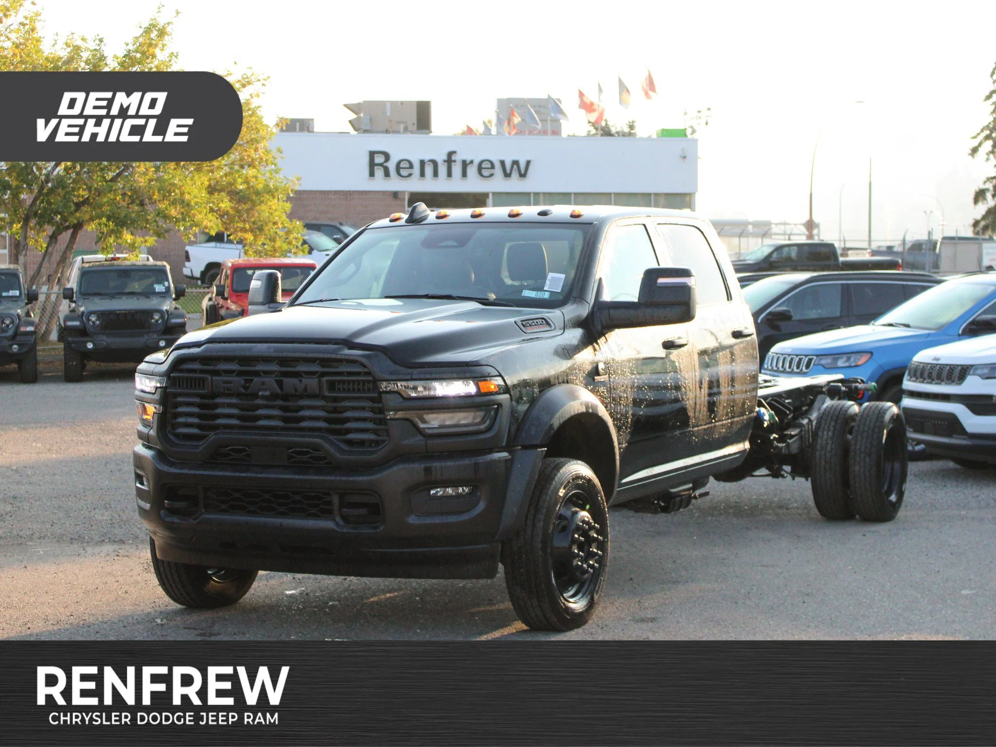 Used 2026 Black RAM Tradesman* Crew Cab 4x4, Max Tow Package, 12 Inch Screen image 1
