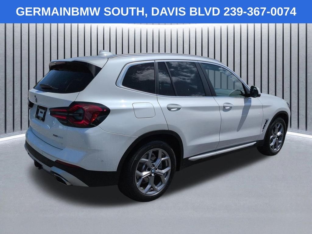 Certified Used 2024 Mineral White Metallic BMW xDrive30i image 5