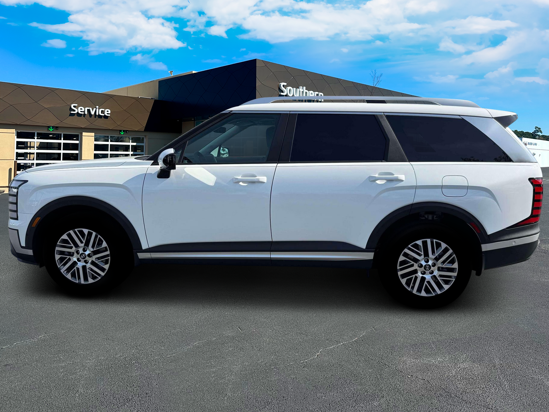 New 2026 White Hyundai SEL Premium AWD image 3