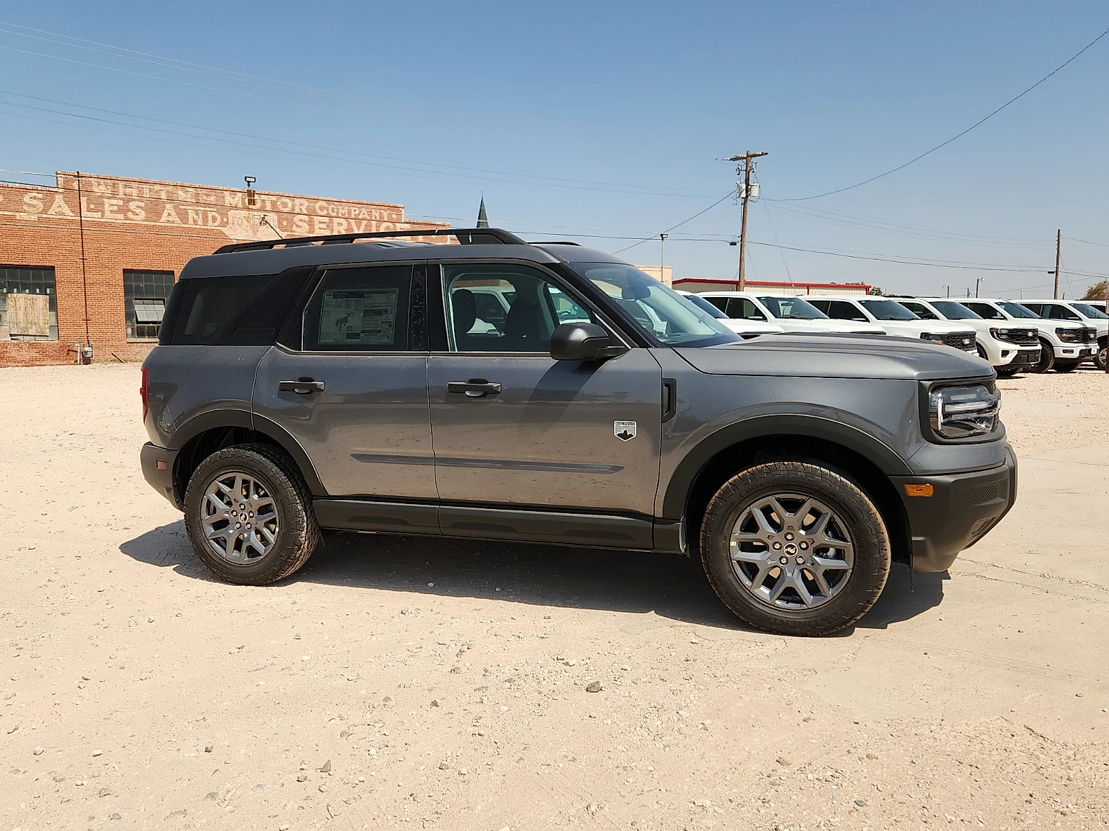 New 2026 Carbonized Gray Metallic Ford Big Bend image 8
