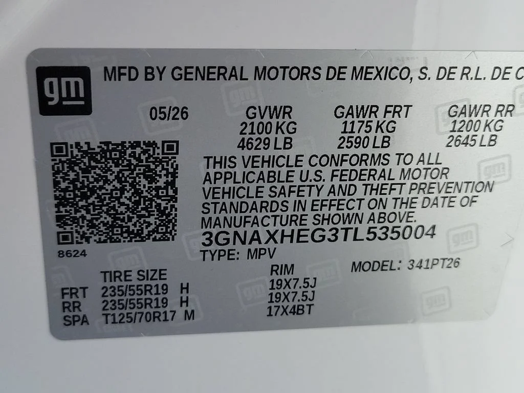 New 2026 Summit White Chevrolet LT image 25