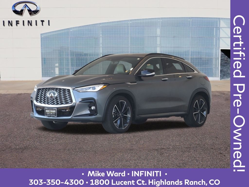 Certified Used 2023 Gray INFINITI LUXE image 1