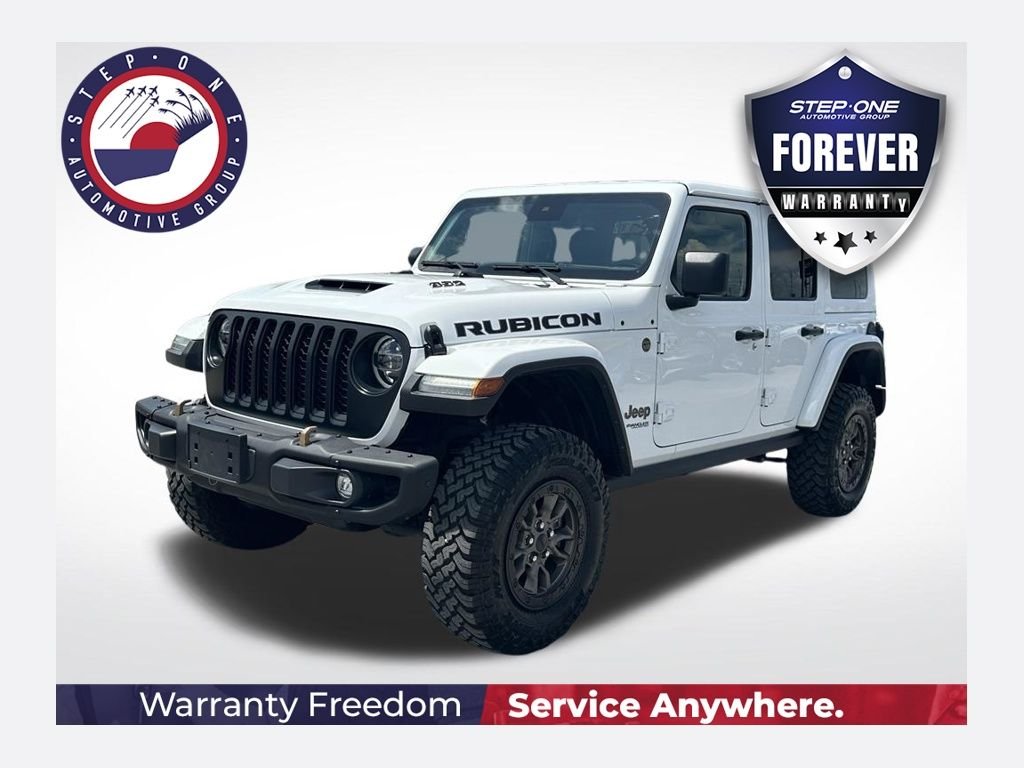 Used 2022 White Jeep Unlimited Rubicon 392 image 1