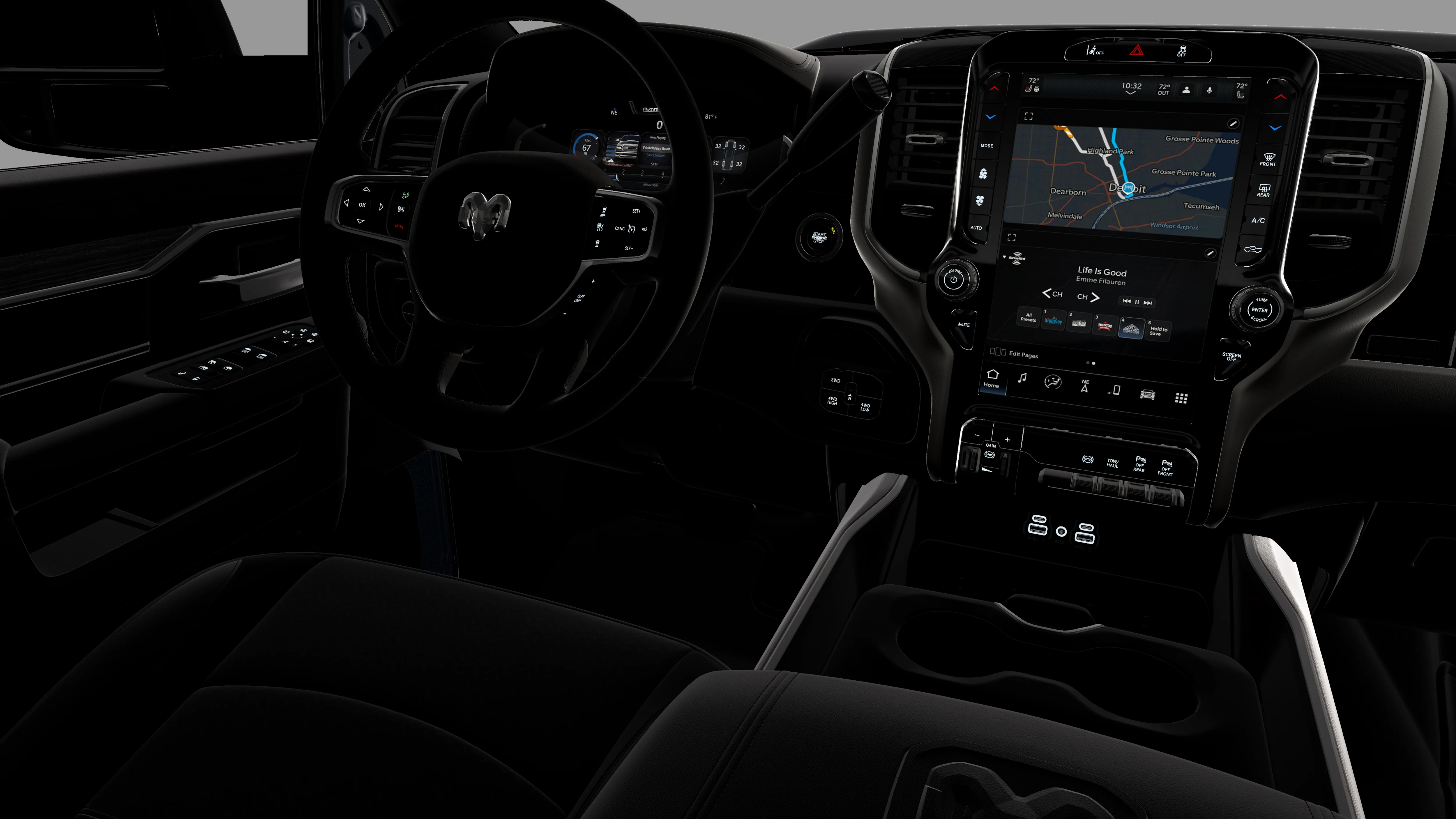 New 2026 Forged Blue Metallic Exterior Paint RAM LARAMIE image 21