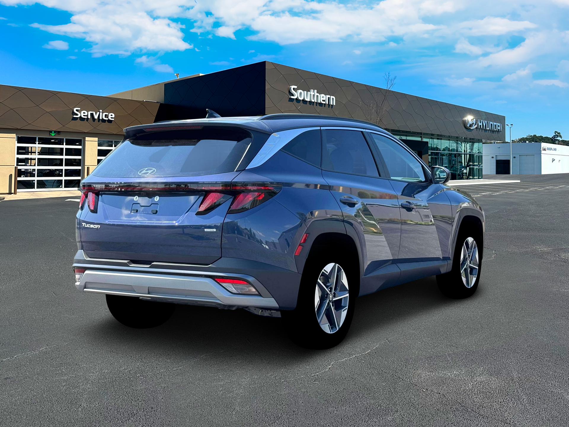 New 2026 Blue Hyundai SEL AWD image 7