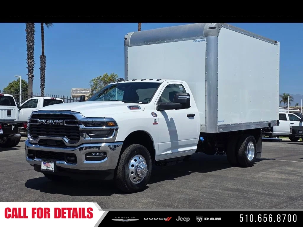New 2025 Bright White Clear-Coat Exterior Paint RAM Tradesman image 1