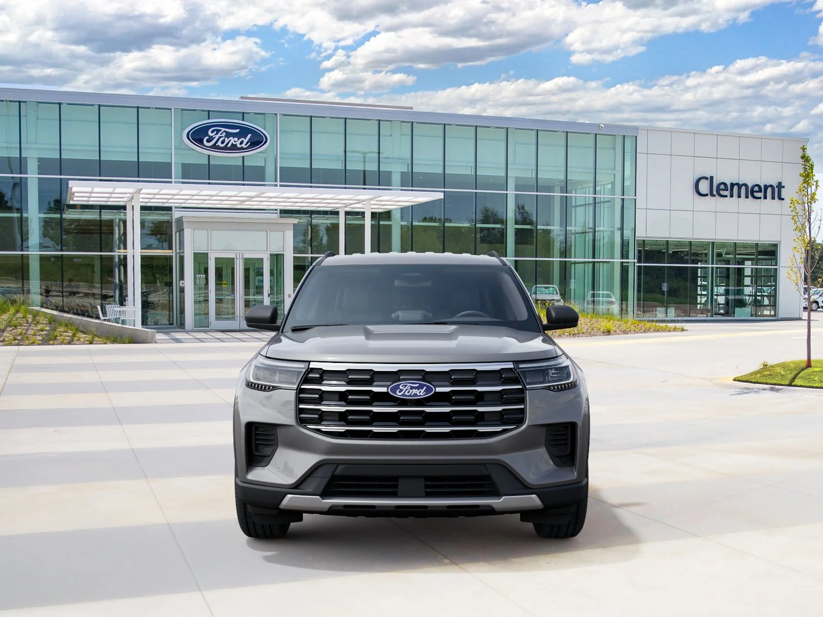 New 2027 Carbonized Gray Metallic Ford Active image 3
