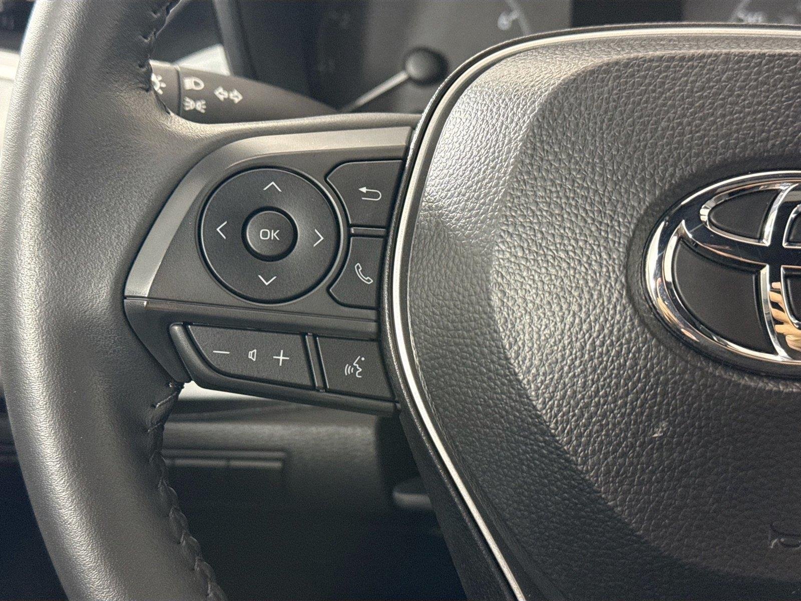 Certified Used 2025 Midnight Black Metallic Toyota SE image 17