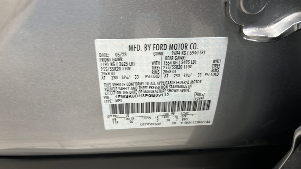 Used 2023 Iconic Silver Metallic Ford XLT image 27
