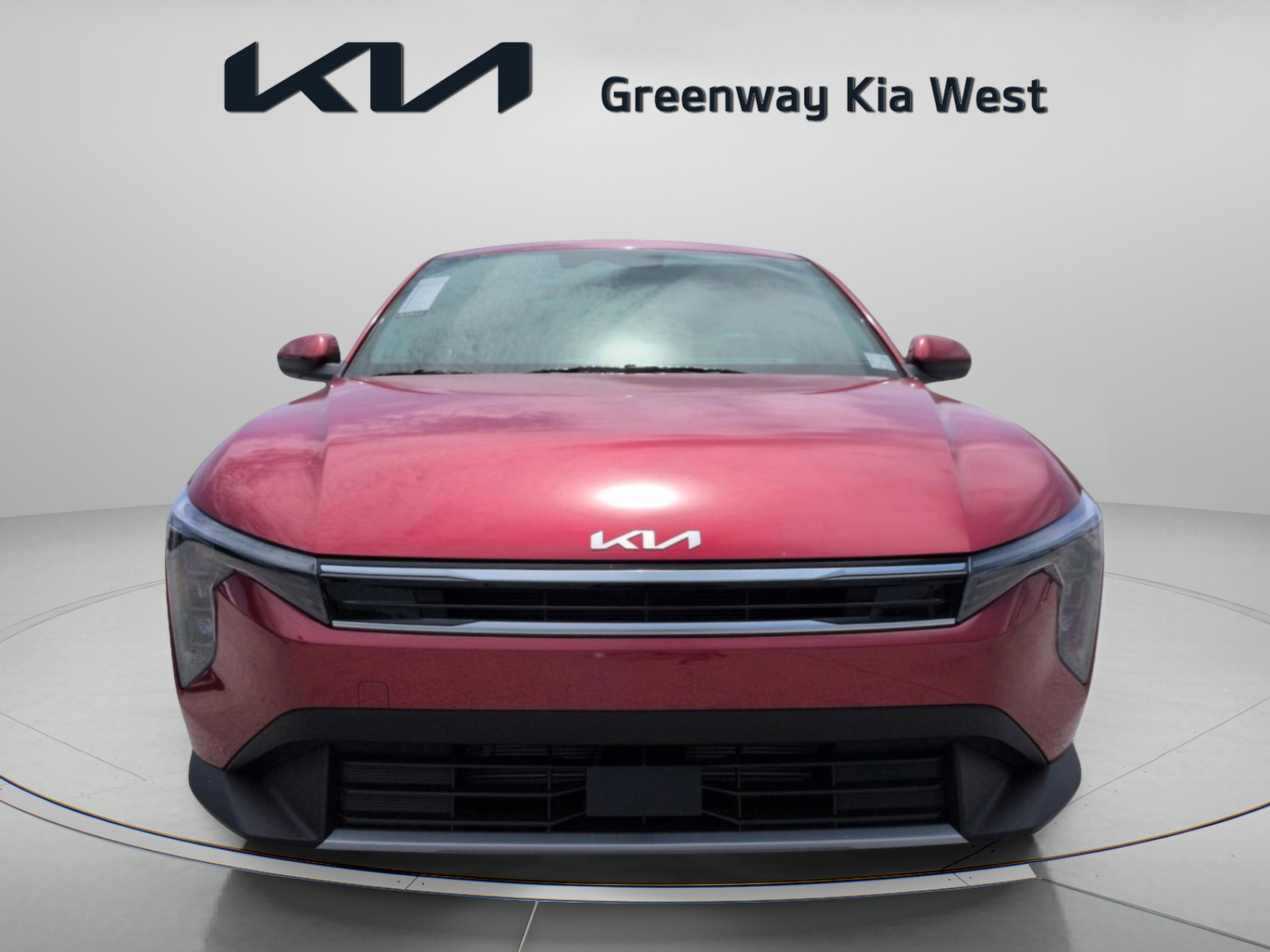 New 2026 Currant Red Kia EX image 3
