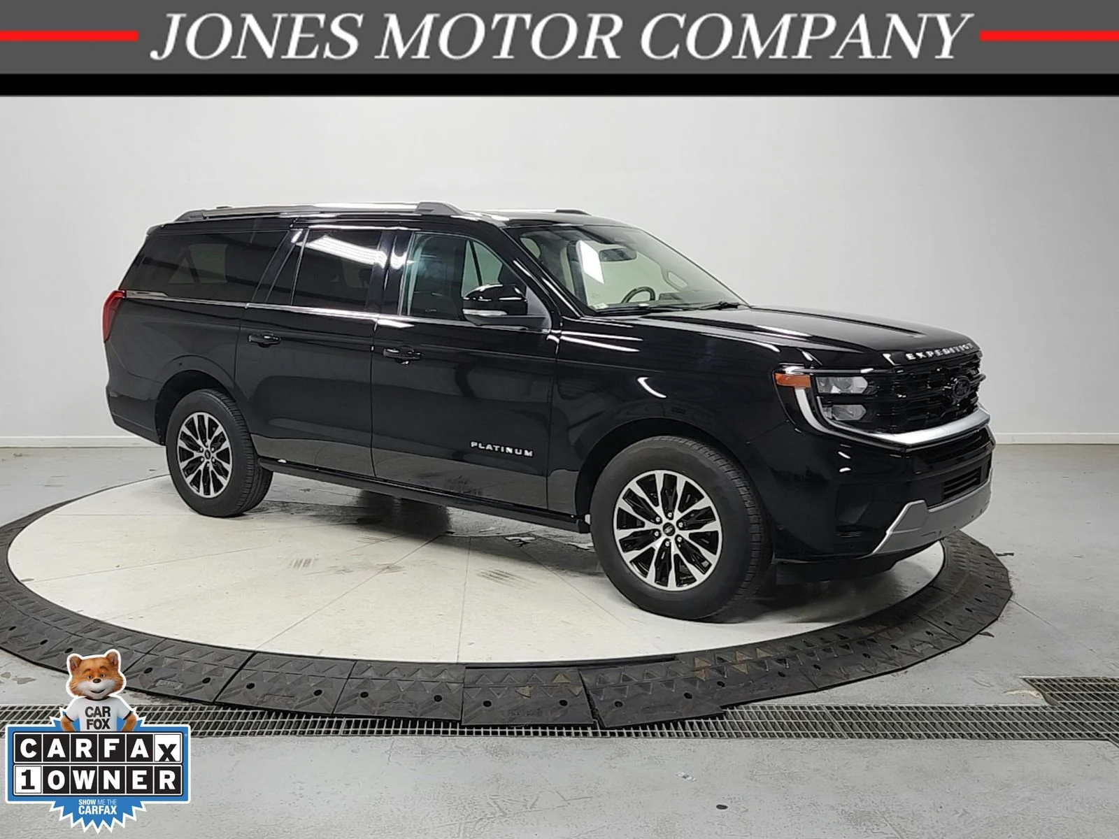 Used 2025 Black Ford Platinum image 1