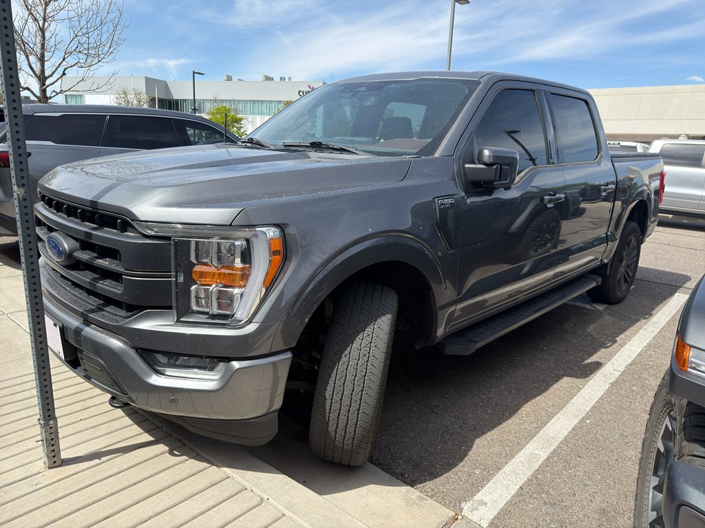 Used 2023 Carbonized Gray Metallic Ford LARIAT image 1