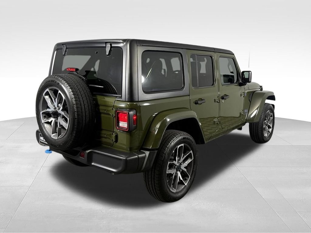 Used 2024 Green Clearcoat Jeep Sport S 4xe image 7