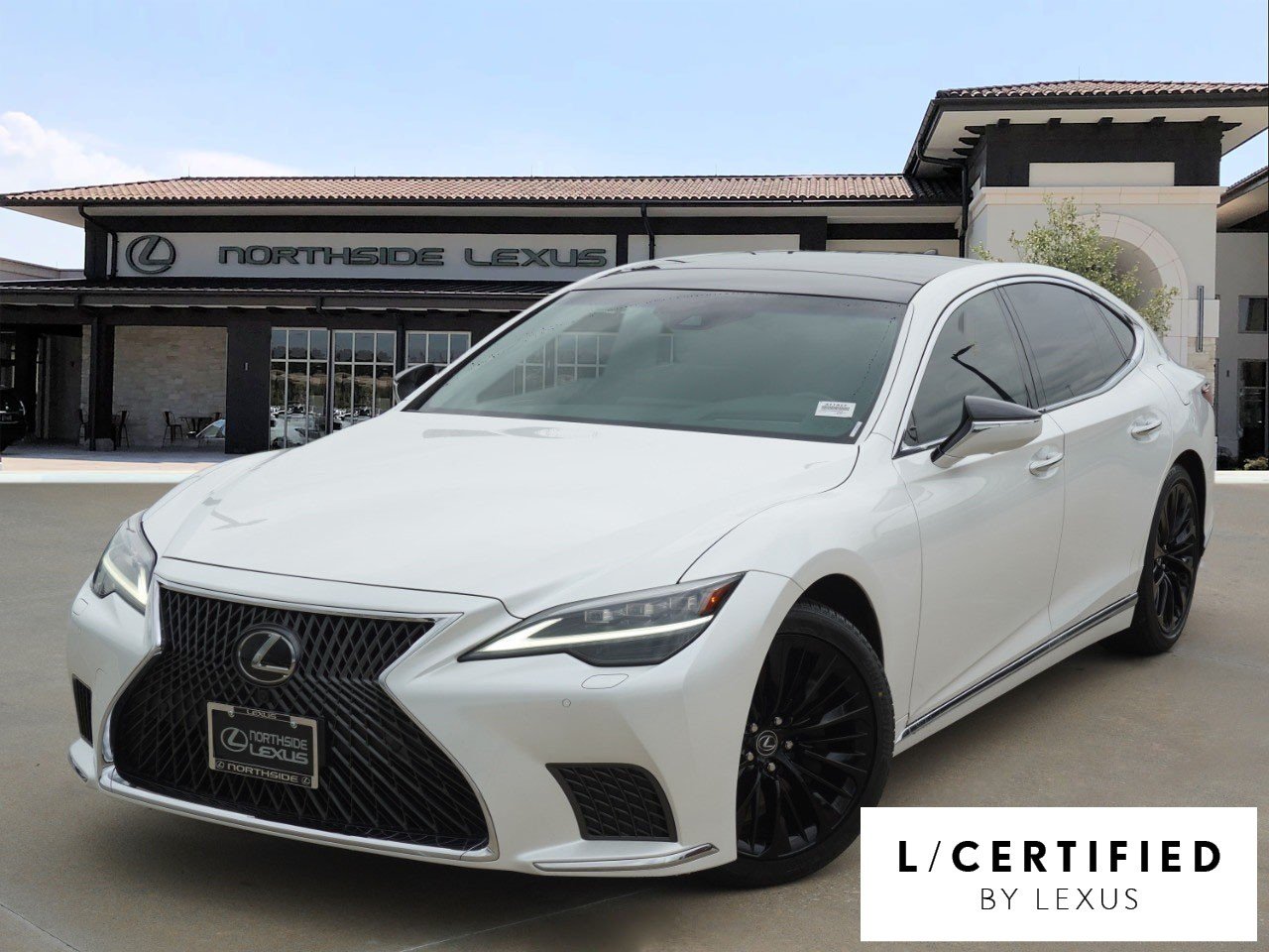 Certified Used 2023 EMINENT WHITE PEARL Lexus LS 500 image 1