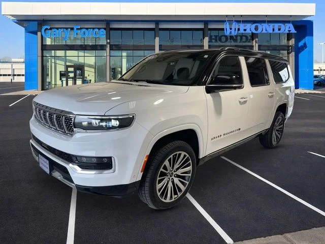 Used 2024 Bright White Clearcoat Jeep Series III image 4