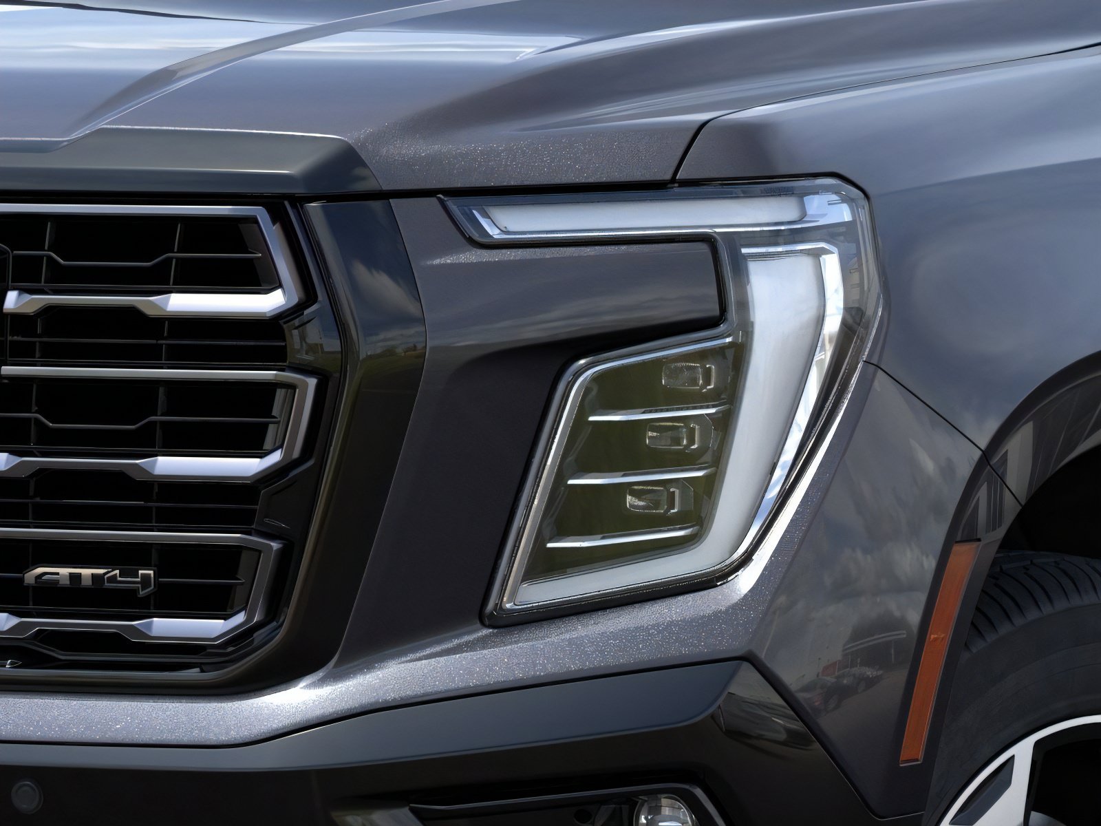 New 2026 Titanium Rush Metallic GMC AT4 Ultimate image 10