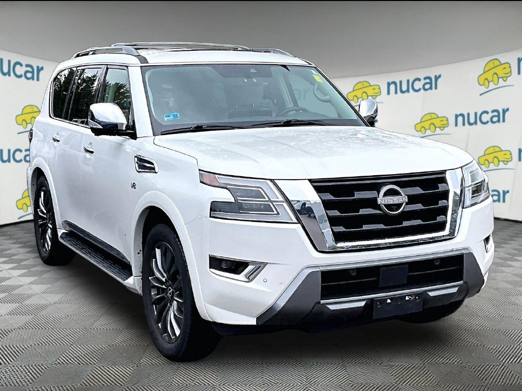 Used 2022 White Nissan Platinum image 1