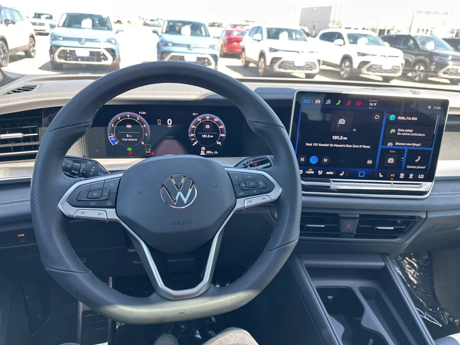 New 2026 Blue Volkswagen 2.0T SE R-Line Black image 42