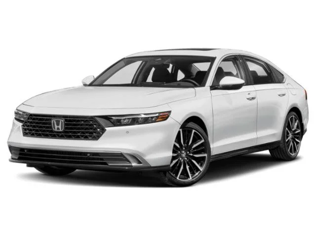 Certified Used 2023 Platinum White Pearl Honda HYBRID TRG image 1