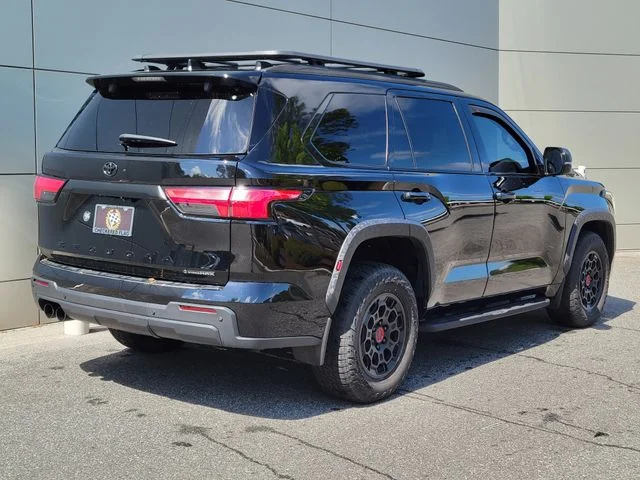 Used 2025 Midnight Black Metallic Toyota TRD Pro image 4