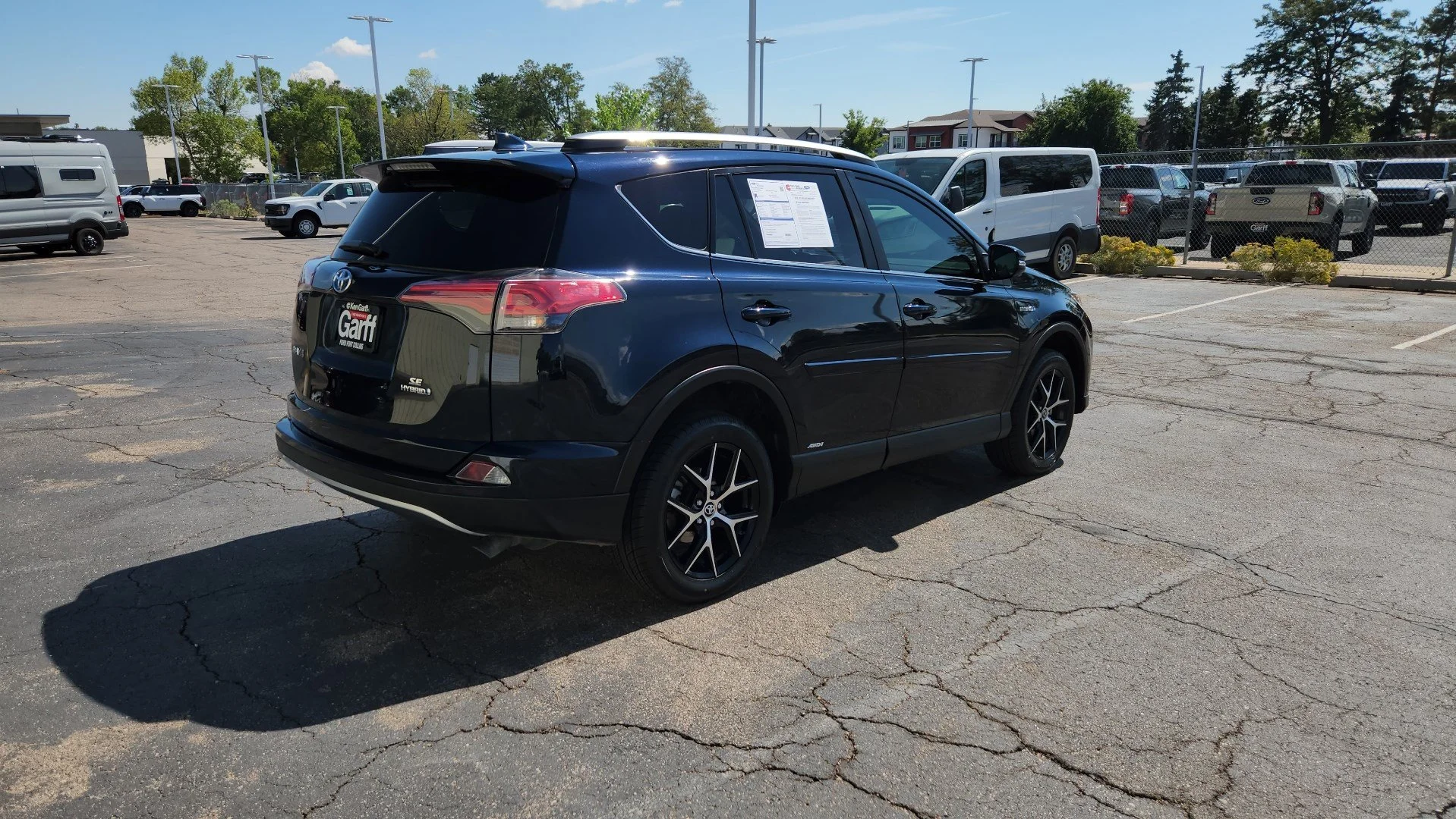 Certified Used 2017 Galactic Aqua Toyota SE image 9
