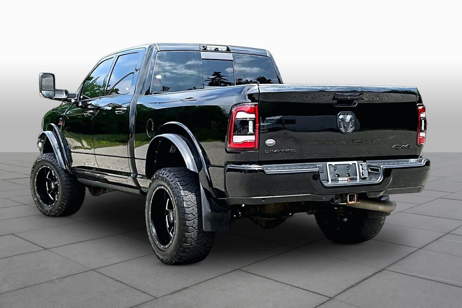 Used 2021 Diamond Black Crystal Pearlcoat Ram Limited image 12