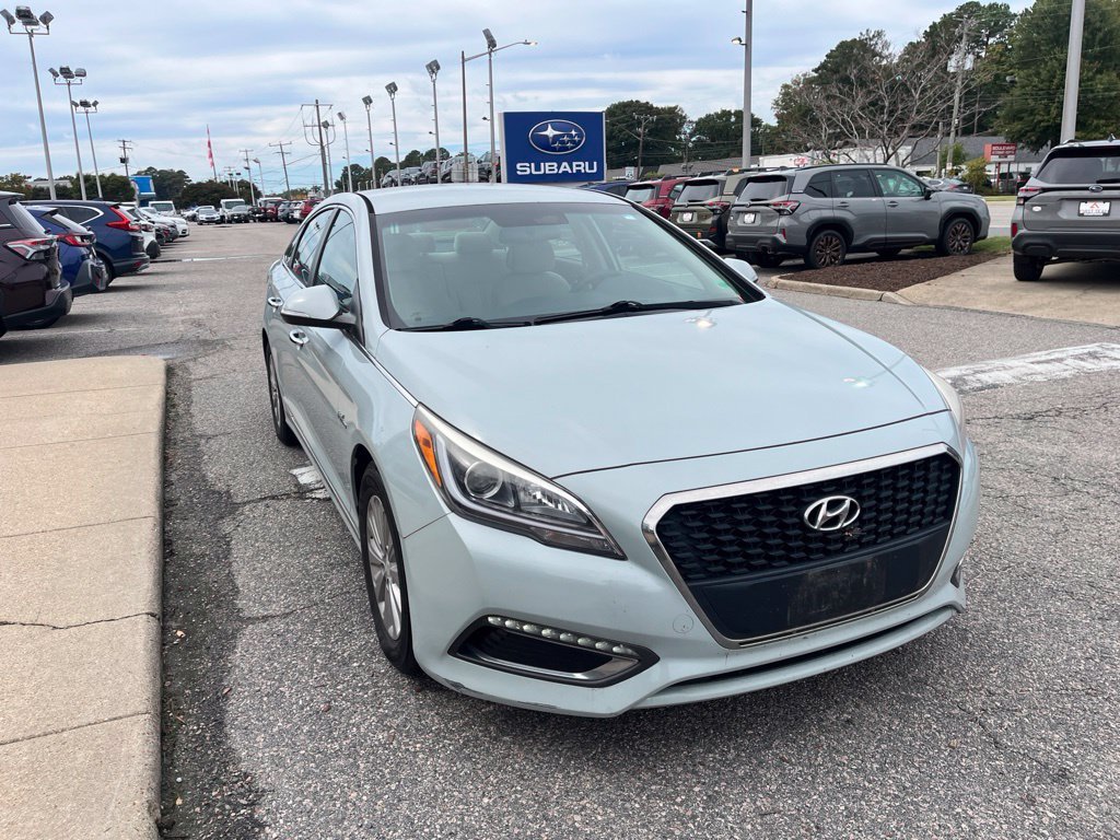 Used 2016 Hyundai Sonata Hybrid Base with VIN KMHE24L19GA015611 for sale in Norfolk, VA