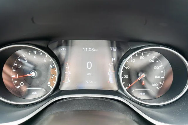 Used 2019 White Clearcoat Jeep Latitude image 22