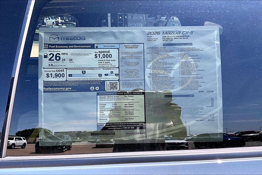 New 2026 Polymetal Gray Metallic Mazda 2.5 S Premium Plus AWD image 13