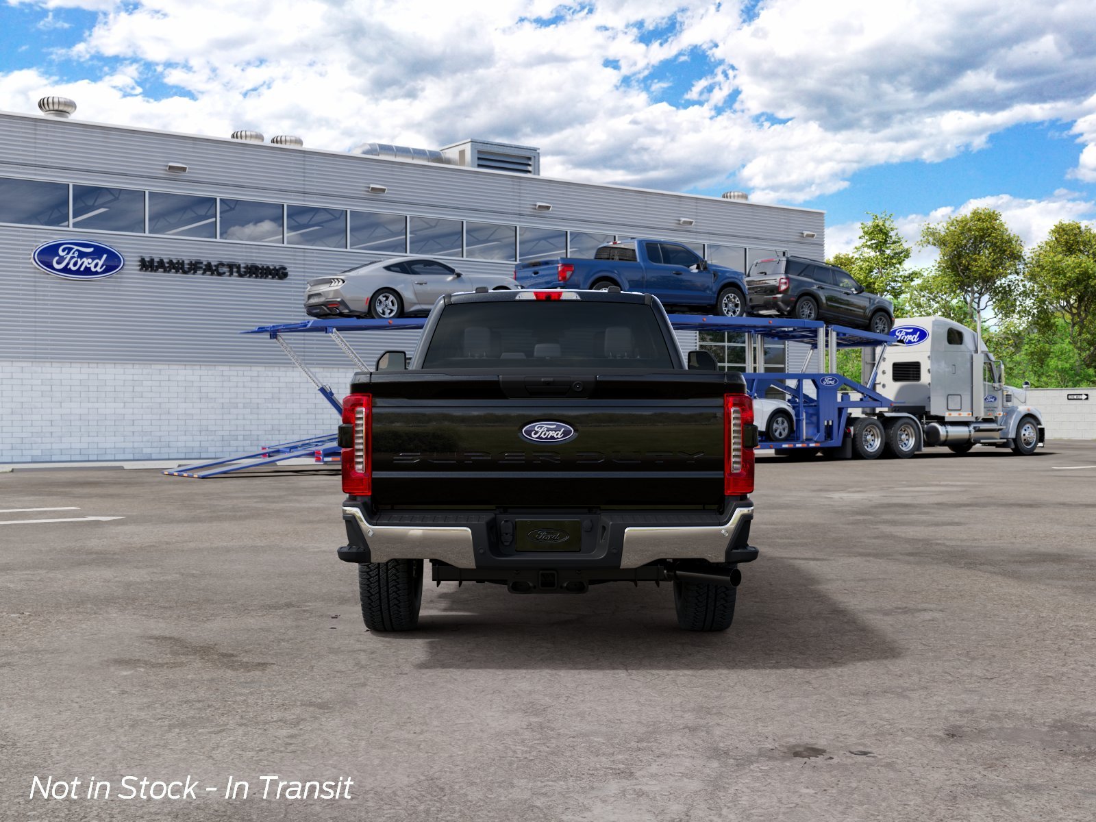 New 2027 Agate Black Metallic Ford XLT image 5