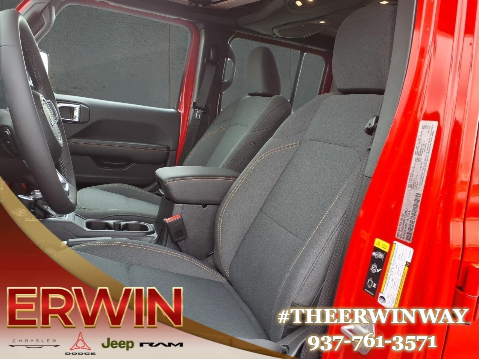 Used 2025 Red Jeep Sahara 4xe image 12