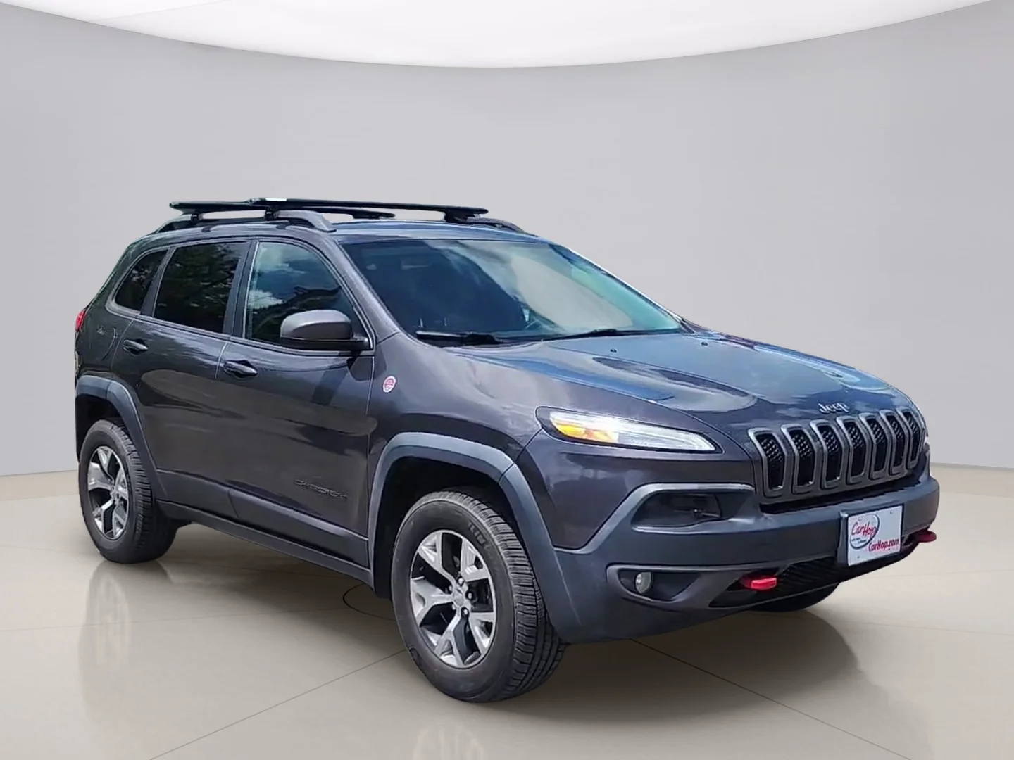 Used 2015 Gray Jeep TRAILHAWK image 7