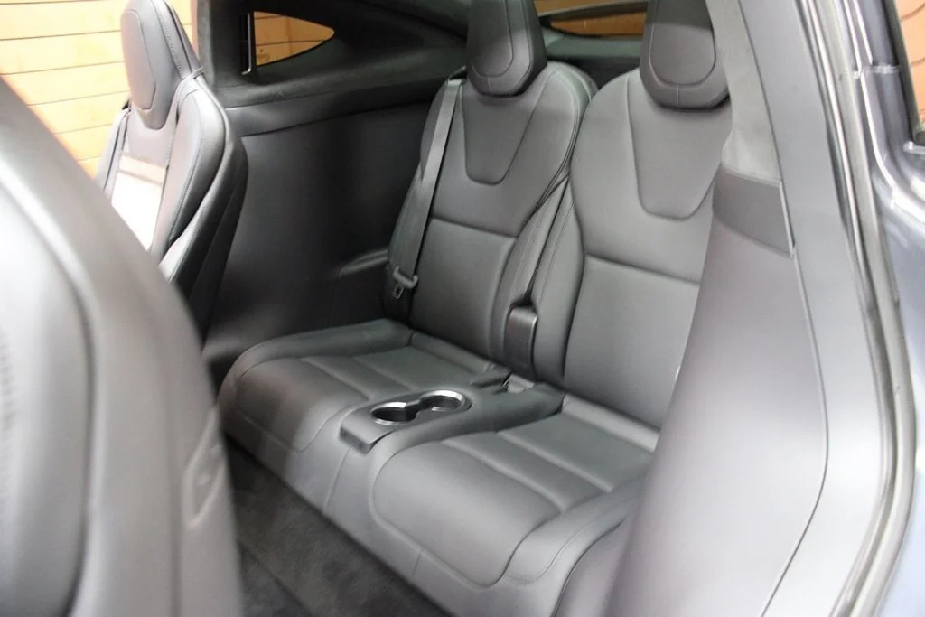 Used 2022 Solid Black Tesla Plaid image 15