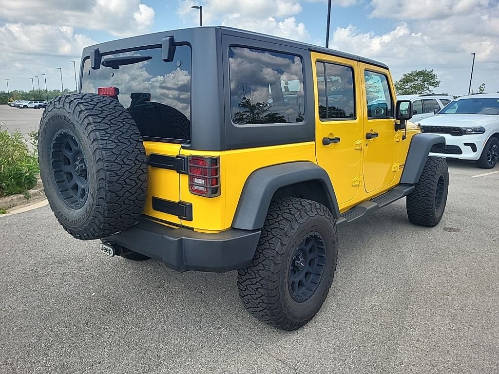 Used 2015 Yellow Jeep Unlimited Rubicon image 5