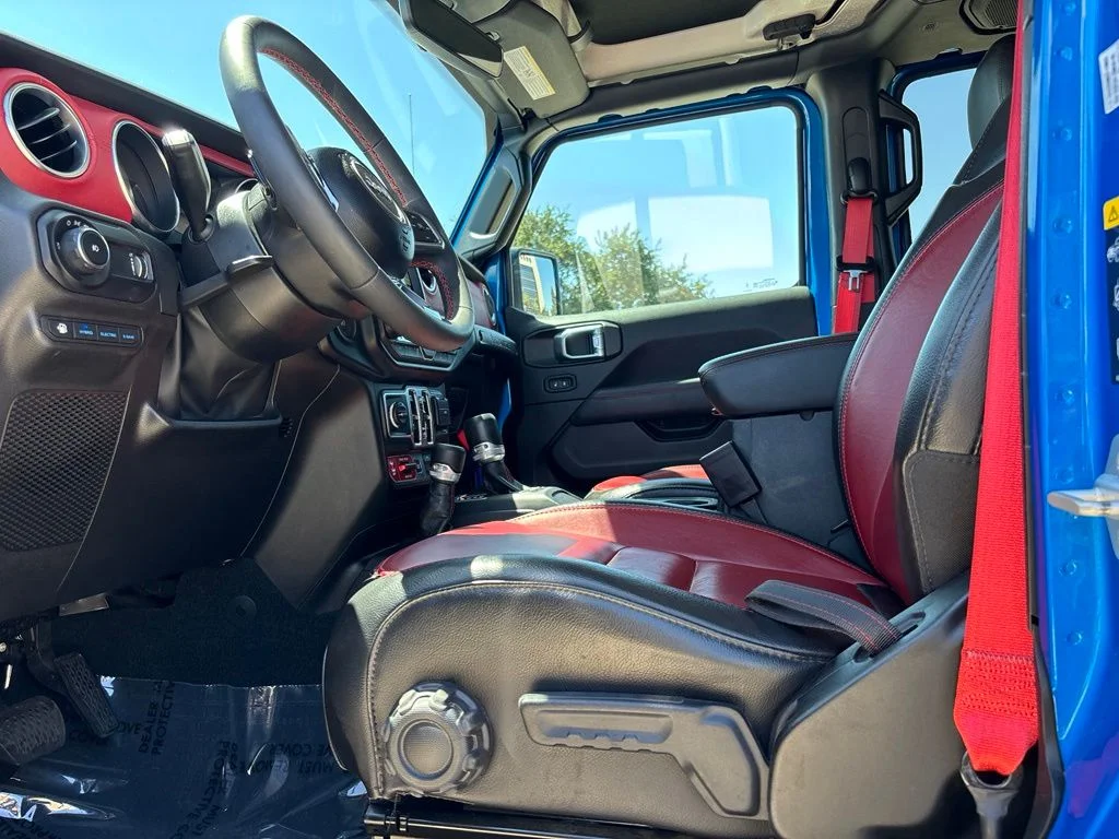 Used 2023 Blue Jeep Rubicon 20th Anniversary Edition 4xe image 11
