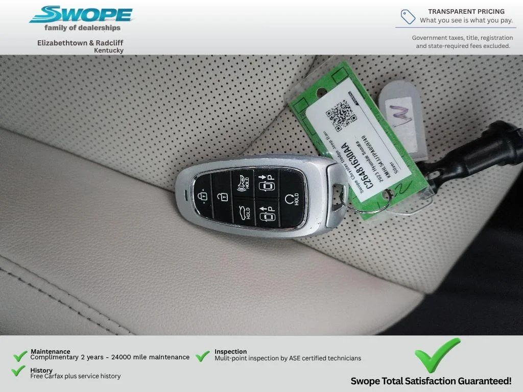 Certified Used 2023 Curated Silver Hyundai Limited image 31