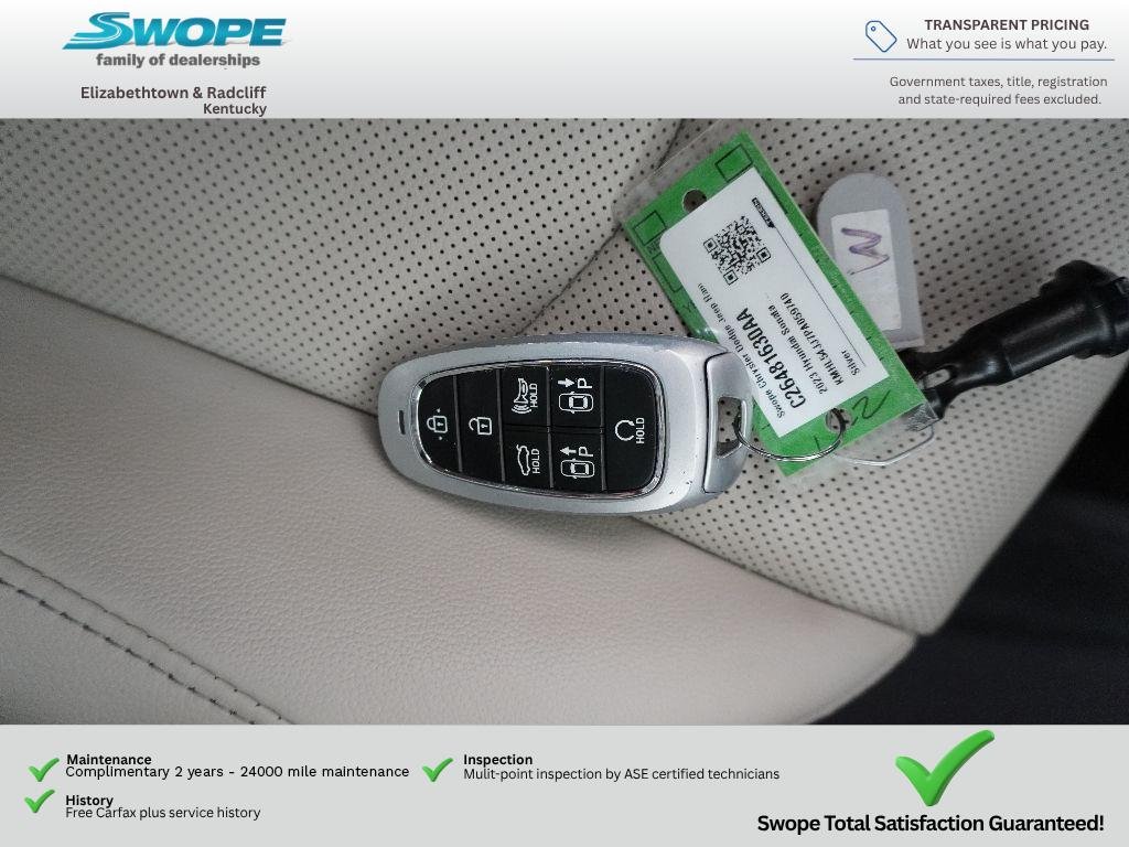 Certified Used 2023 Curated Silver Hyundai Limited image 31