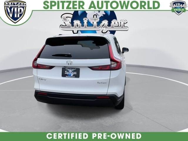 Certified Used 2025 White Honda EX image 8