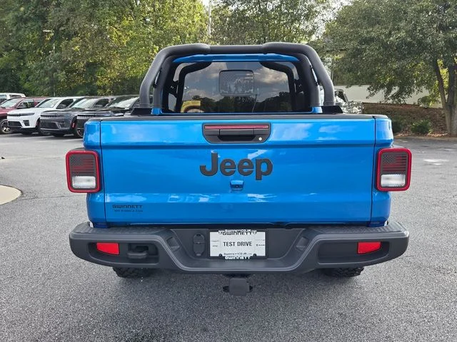 Used 2024 Blue Jeep Sport image 7