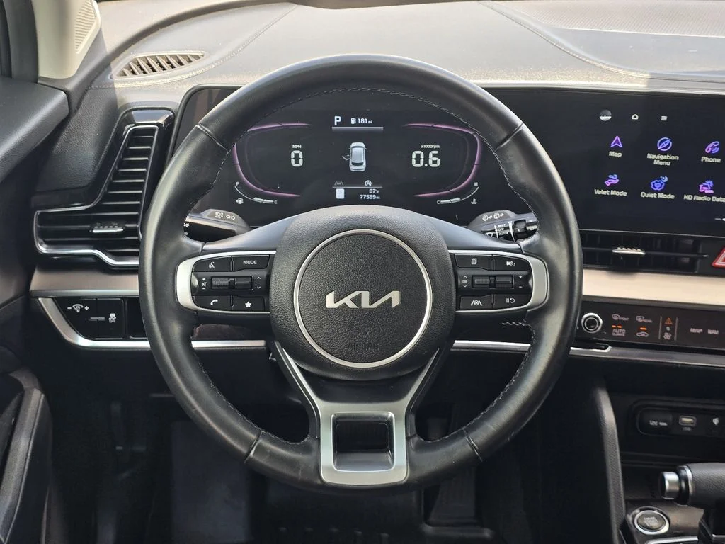 Used 2023 Glacial White Pearl Kia EX image 14