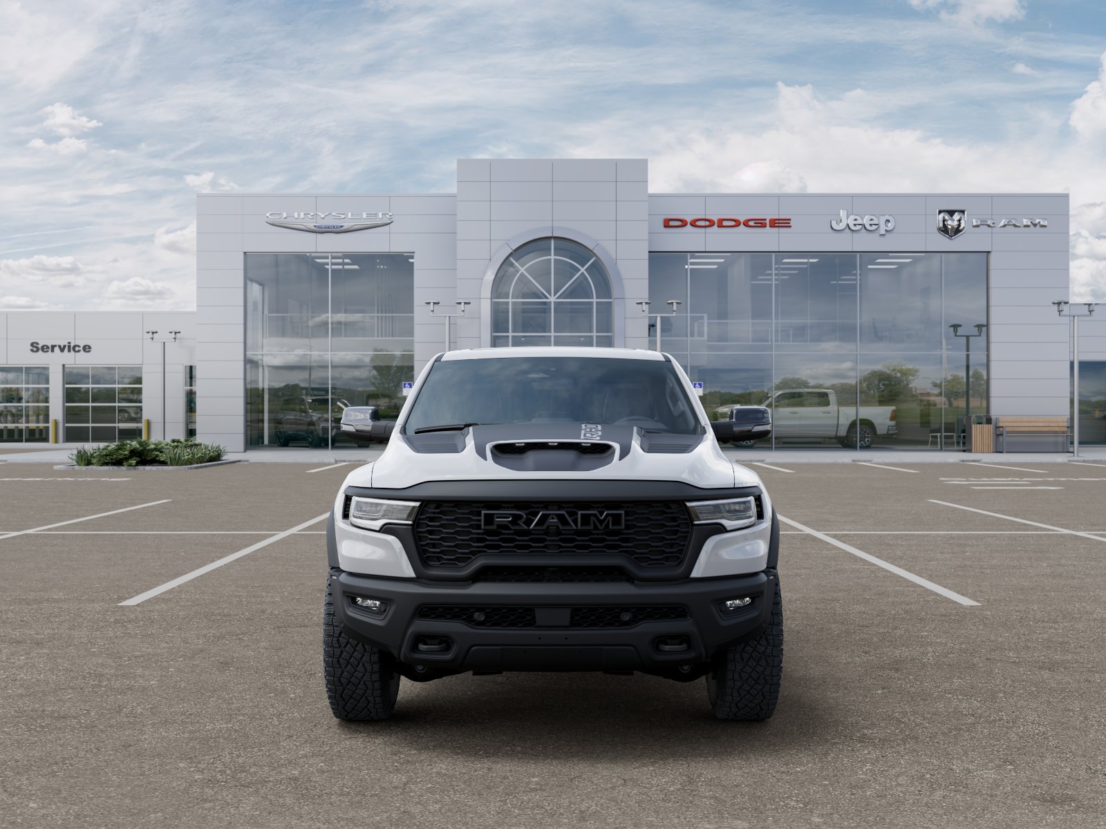 New 2026 Bright White Clear-Coat Exterior Paint RAM RHO image 21