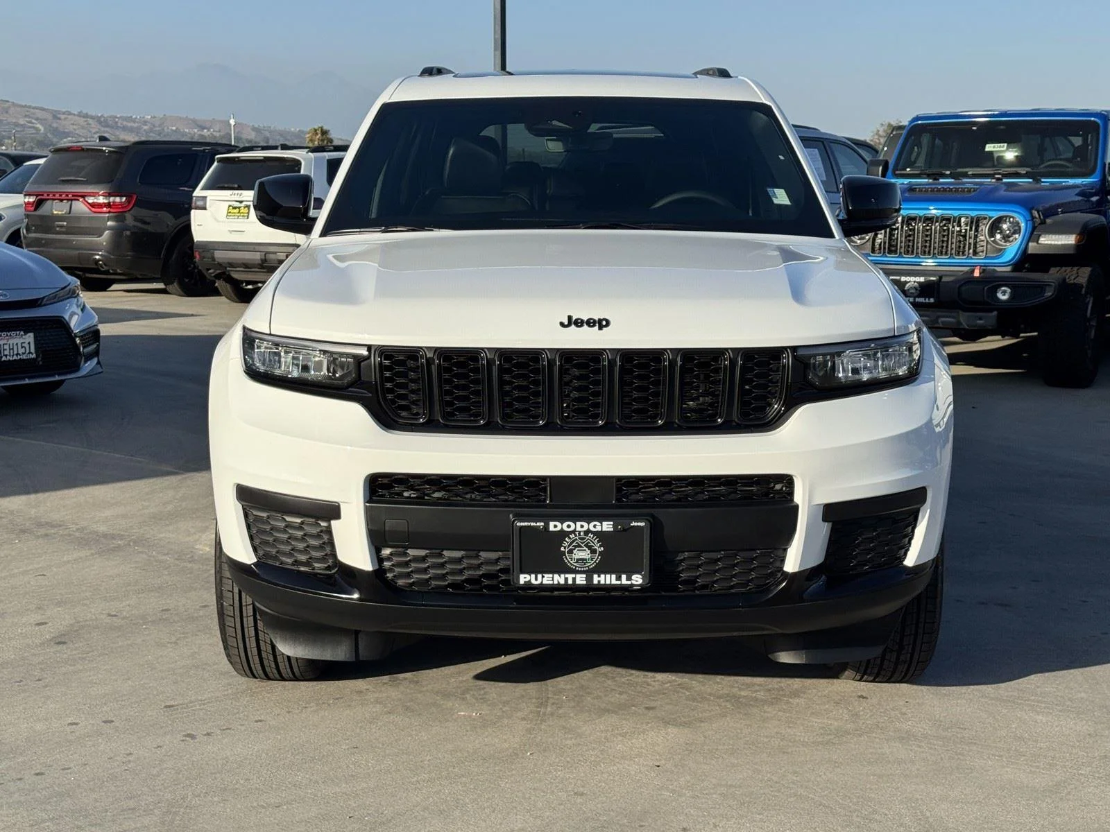 Certified Used 2025 Bright White Clearcoat Jeep Altitude X image 2
