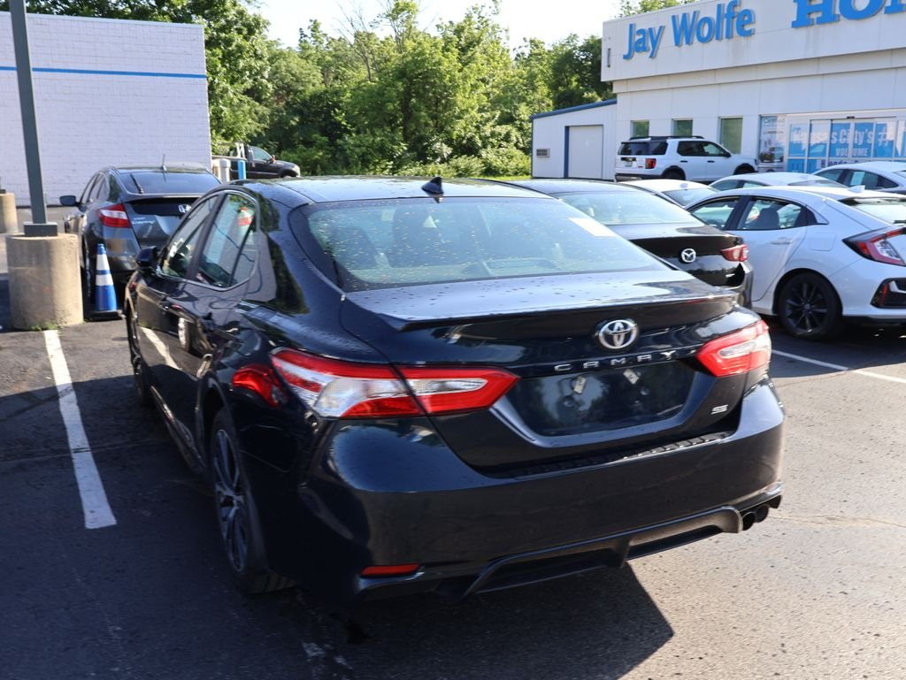 Used 2020 Blue Toyota SE image 7