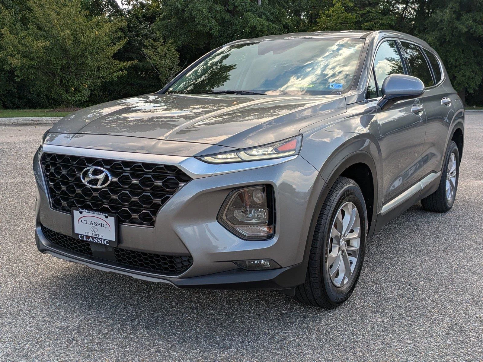 Used 2019 Machine Gray Hyundai SEL image 8