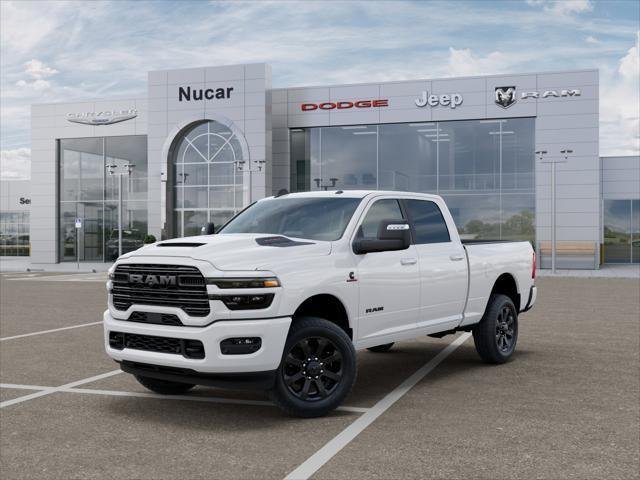 New 2026 Bright White Clear-Coat Exterior Paint RAM Laramie image 80